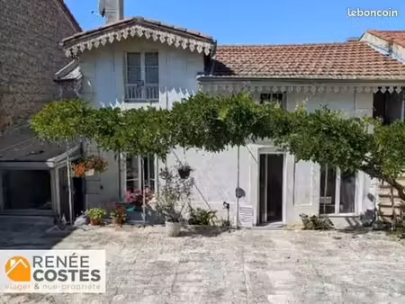maison de ville en viager 4 pièces 80 m²