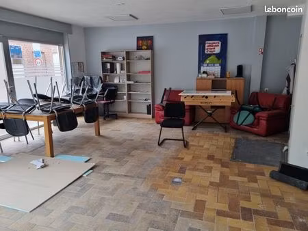 local commercial 45 m² – face au parc clémenceau – tourcoing – disponible été 2026