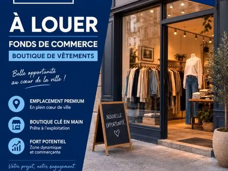 local commercial 100 m² valenciennes