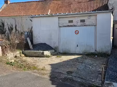 garage plus terrain
