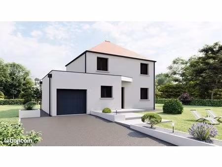 projet de construction d'une maison 93.5 m² avec terrain à maisdon-sur-sevre (44)