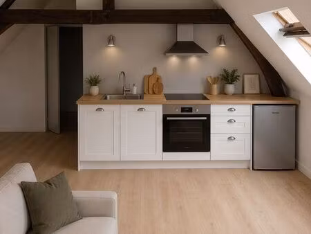 magnifique t2 meublé de 45 m² entièrement rénové – le quesnoy centre