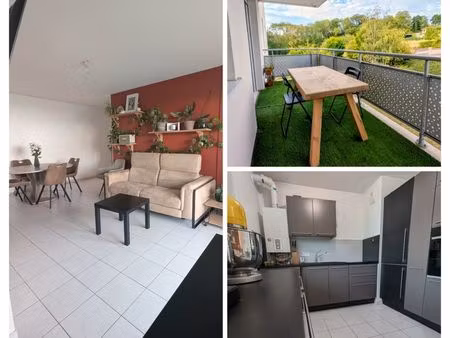 appartement t3 – 61 44 m² – balcon 9 15 m² – parking – cave■saint-julien-lès-metz – rue de
