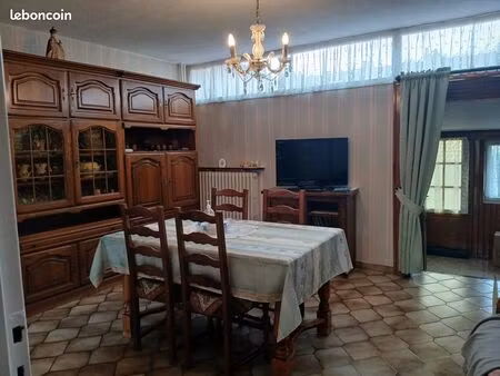 maison de ville-4piéces -3 chambres jardin