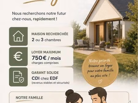 maison pour couple avec un enfant