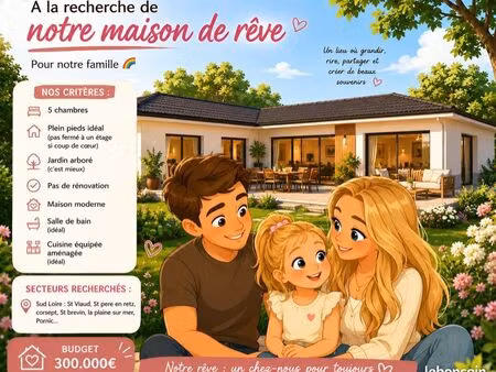 recherche maison 5 chambres