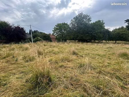 terrain 1396 m² bienvillers au bois