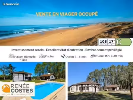 propriété en viager 10 pièces 210 m²