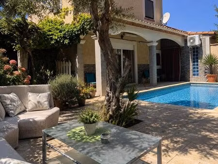 grande villa meublée 4 chambres avec piscine – bail mobilité