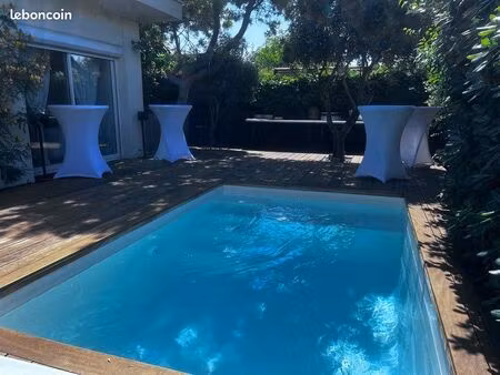 villa meublée pérols 100m2
