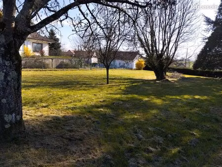terrain à bâtir 1 000 m² – cadre verdoyant  hors lotissement