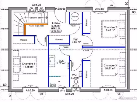projet de construction d'une maison 98 m² avec terrain à saint-pee-sur-nivelle (64)