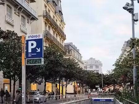 place de parking à vendre – biarritz centre – investissement locatif sécurisé