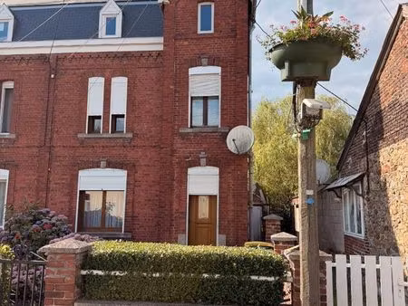 ? maison t5 180 m² louée – investisseur – toiture refaite – louvroil – 90 000