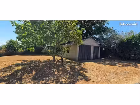 terrain à bâtir + garage