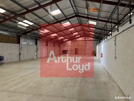 local d'activite 2185 m² saint etienne de fougeres