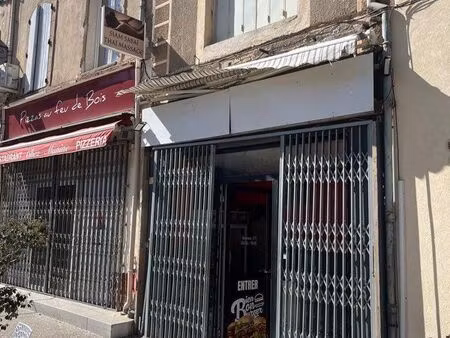 à vendre – fonds de commerce de restauration rapide – gignac (34)