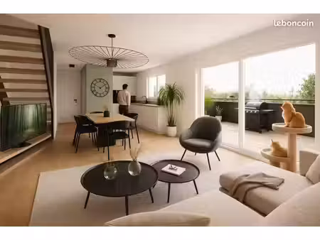 appartement 3 pièces 72 m²