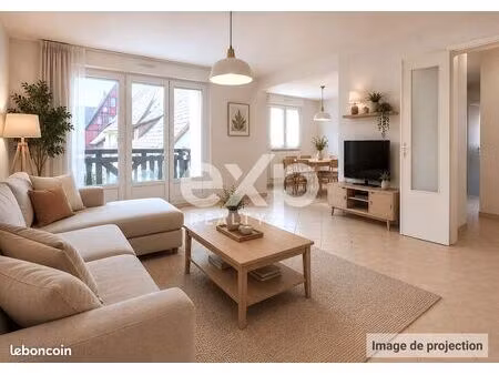 appartement 3 pièces 63 m²