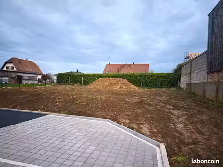 terrain constructible viabilisé 482m2 gommersdorf  à côté de dannemarie