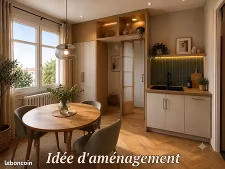 appartement t2 duplex - plateau à rénover