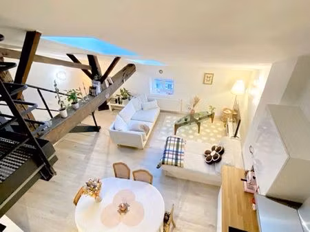 f3 meublé avec mezzanine - vieux village marange