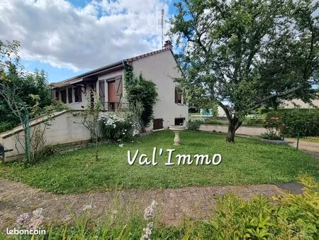 pavillon de plain-pied avec sous sol complet-chaumont