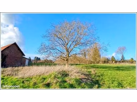 terrain 1 500 m² bienvillers au bois