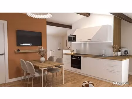 duplex t3 avec parking privatif aubière centre