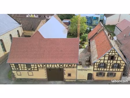 grande maison alsacienne et son corps de ferme – imbsheim