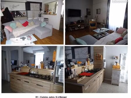 appartement duplex 60m² centre ville (2-3 chambres)