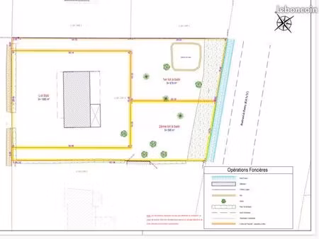 2 terrains a bâtir vannes secteur recherché