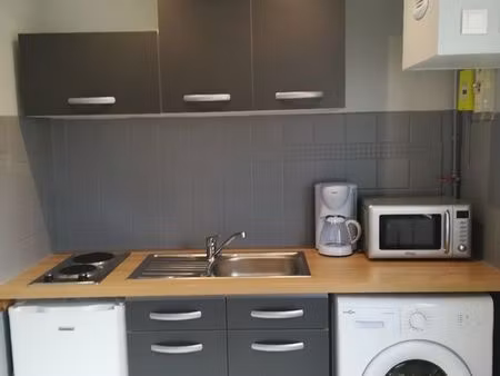f2 meublé 20m2 en centre ville