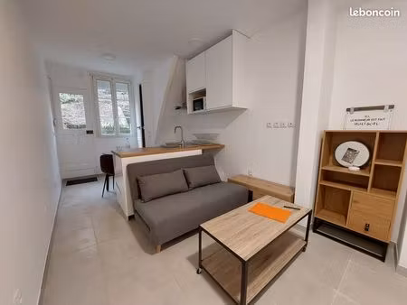 maison de ville meublée t3 de 45 m²