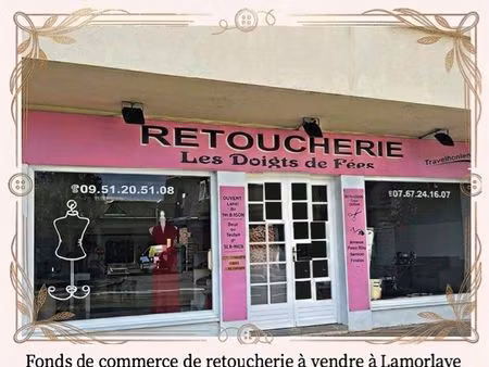 fond de commerce retoucherie de vêtements à vendre