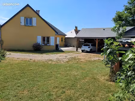 vente ou echange maison : maison t5 dans le triangle tarbes-lourdes-bagnères de b. contre 
