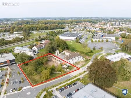 terrain à vendre 3000m² près de béthune dans une zone commerciale