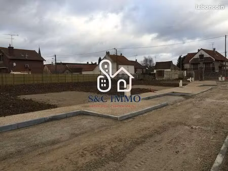 terrain 292 m² moisenay