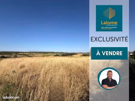 terrain 262 m² fontenay-mauvoisin