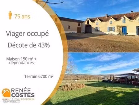maison en viager 4 pièces 150 m²