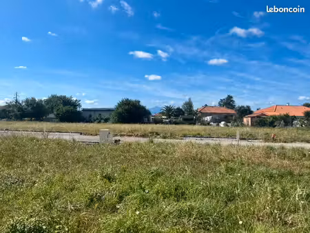 terrain 522 m² borderes sur l echez