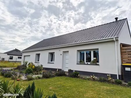 plain pied individuel récent 2019  3chs  jardin  garage