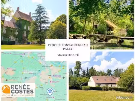 maison en viager 266 m² fontainebleau