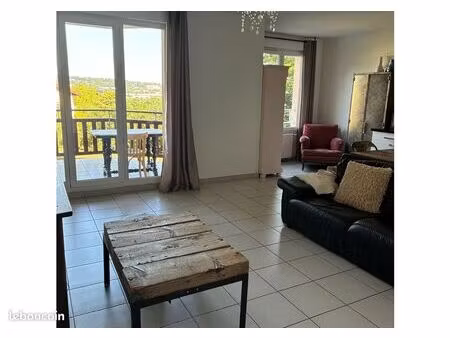 appartement t3 70m² avec garage 25m² et balcon – irigny-69540