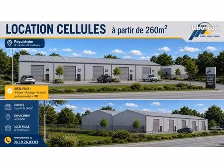 local de 262m2 à 2620m2