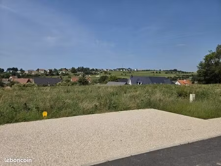 terrain 1 400 m² criel sur mer