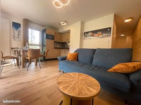 appartement t2 neuf (2023) meublé 46.21m² samoens grand massif
