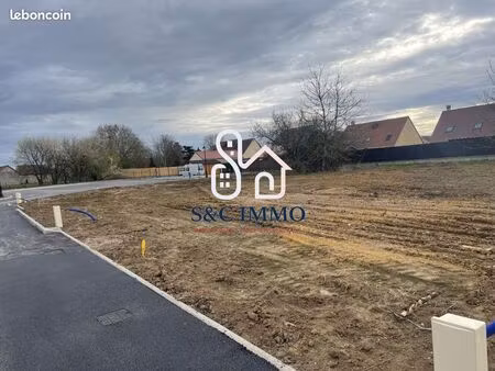 terrain 541 m² moisenay