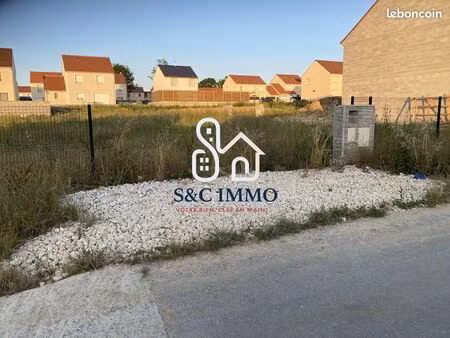 terrain 459 m² poincy