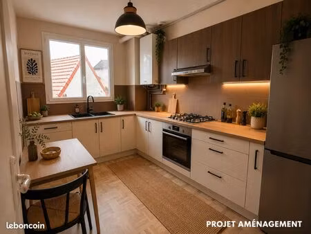 appartement 3 pièces 65 m²